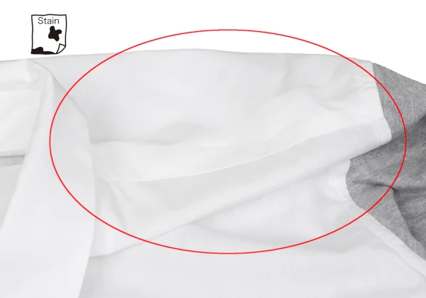 BLACK COMME des GARCONS Sleeve Switching Design Shirt K-162073_006