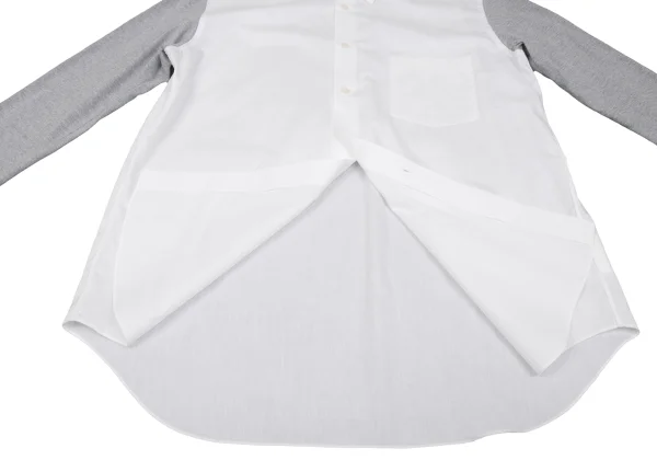 BLACK COMME des GARCONS Sleeve Switching Design Shirt K-162073_013