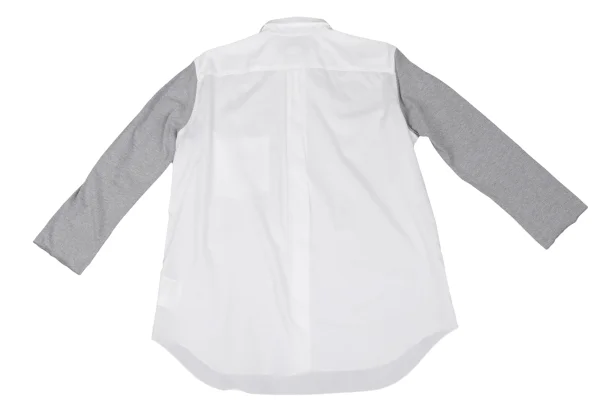 BLACK COMME des GARCONS Sleeve Switching Design Shirt K-162073_014