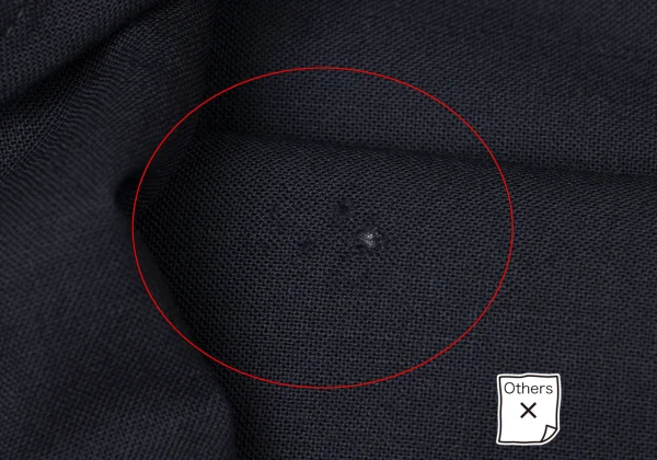 GANRYU Wool Waist Gather Design Wide Cropped Pants K-162074_005