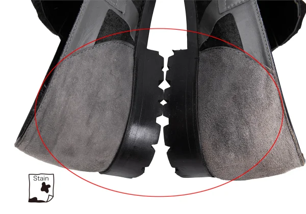 COMME des GARCONS HOMME PLUS Inside out Leather Shoes K-162075_011