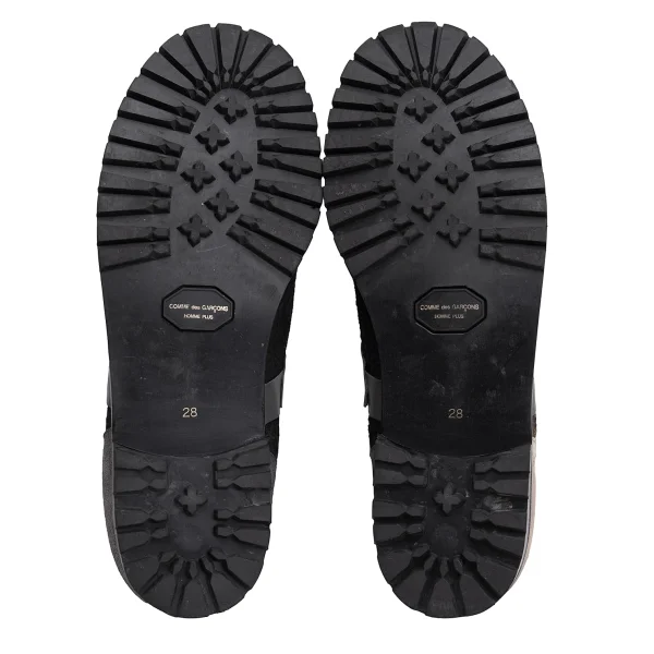 COMME des GARCONS HOMME PLUS Inside out Leather Shoes K-162075_013