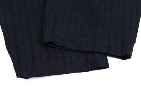 COMME des GARCONS Poly Stripe Jacquard Tuck Pants K-162078_008