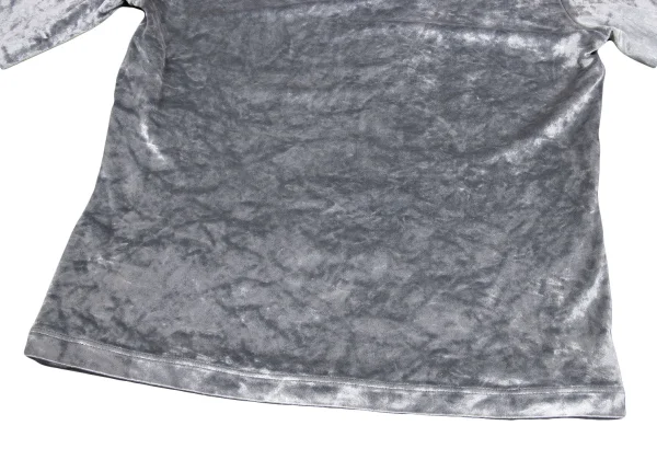 Cheap and Chic by MOSCHINO Velour Shiny Long T Shirt K-162081_006