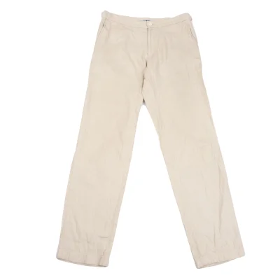 ISSEY MIYAKE Side Belted Cotton Pants