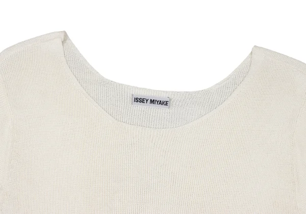 ISSEY MIYAKE Acrylic Rayon Knit Top K-162085_003