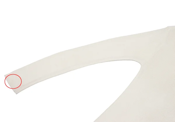 ISSEY MIYAKE Acrylic Rayon Knit Top K-162085_004