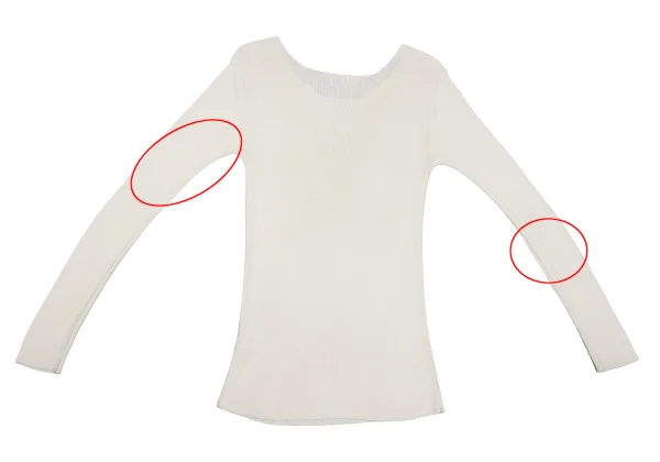 ISSEY MIYAKE Acrylic Rayon Knit Top K-162085_012