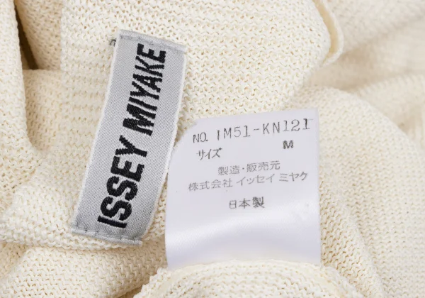 ISSEY MIYAKE Acrylic Rayon Knit Top K-162085_017