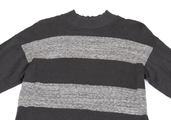 ISSEY MIYAKE Striped Asymmetry Dress K-162086_003