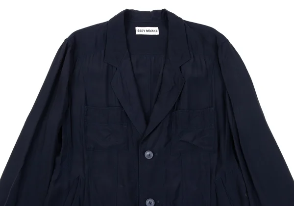 ISSEY MIYAKE Cupra Rayon 3B Jacket K-162088_003