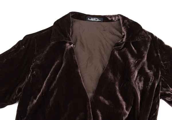 ISSEY MIYAKE PERMANENTE Velour Jacket & Pants K-162091_004