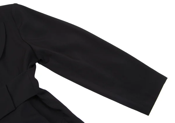 Yohji Yamamoto FEMME Belted Peak Lapel Jacket K-162092_005