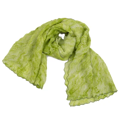ISSEY MIYAKE Stretch Pleats Gradation Stole