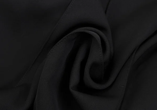 Thierry Mugler Poly Pin-tuck Flare Skirt K-162094_010