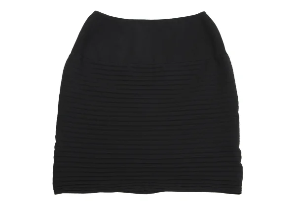 Thierry Mugler Pleated Switching Skirt K-162095_002