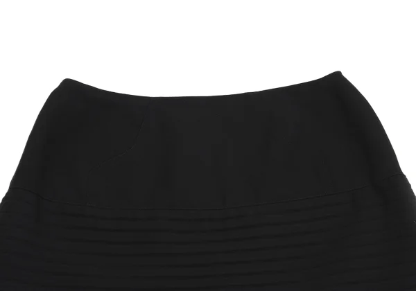 Thierry Mugler Pleated Switching Skirt K-162095_003
