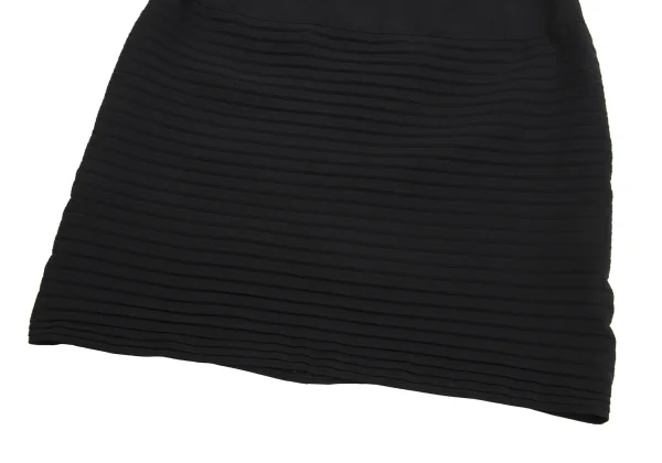 Thierry Mugler Pleated Switching Skirt K-162095_004