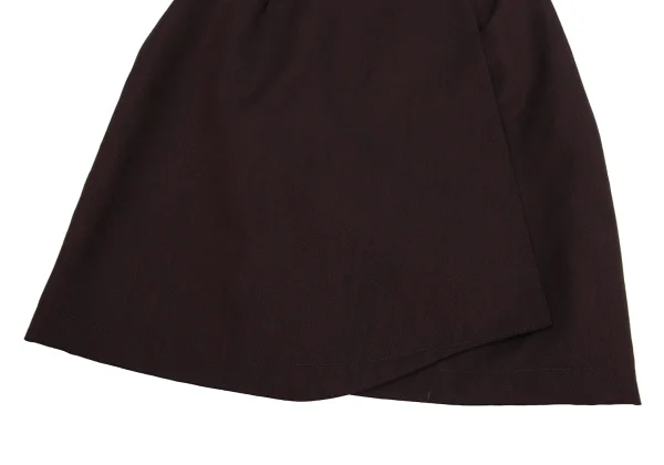 Thierry Mugler Wool Silk Half Wrap Skirt K-162096_005