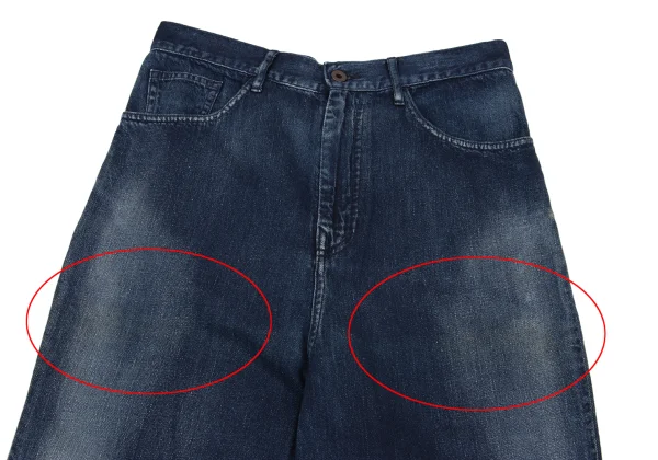 Y's Front Faded Switching Design Tapered Jeans K-162098_002