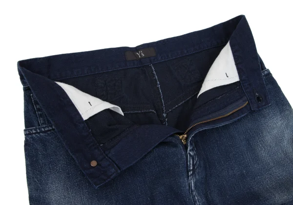 Y's Front Faded Switching Design Tapered Jeans K-162098_007