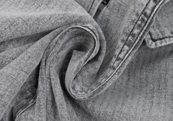 Y's Cotton Herringbone Tapered Cargo Pants K-162099_012