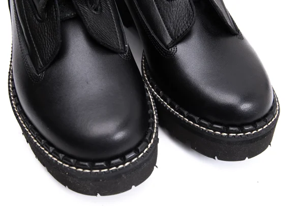 Y's Belted Leather Boots K-162100_003