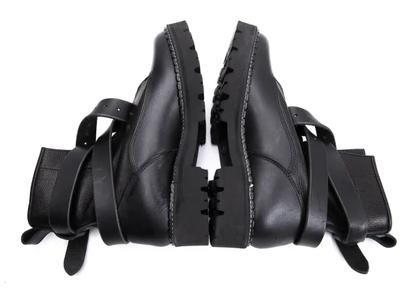 Y's Belted Leather Boots K-162100_009
