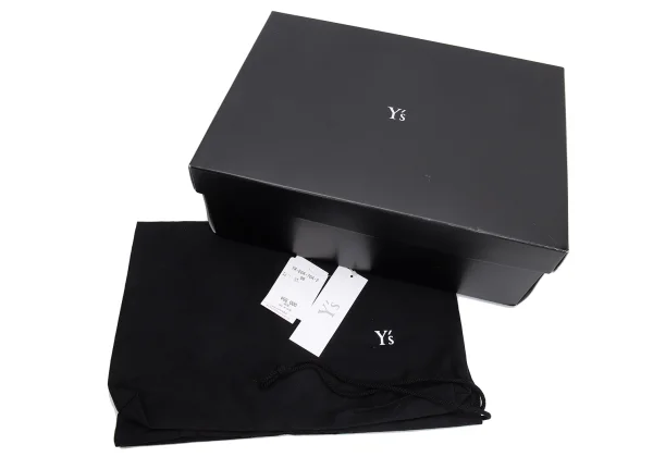 Y's Belted Leather Boots K-162100_014