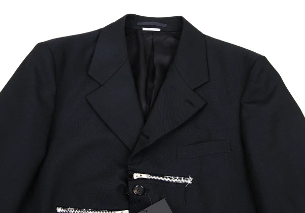 COMME des GARCONS HOMME DEUX Front Zip Detail Jacket K-162104_002