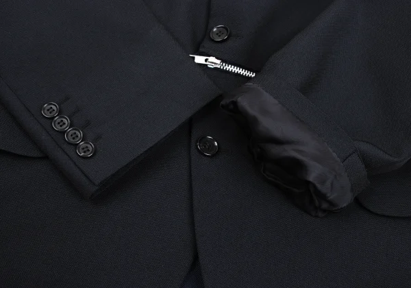 COMME des GARCONS HOMME DEUX Front Zip Detail Jacket K-162104_010