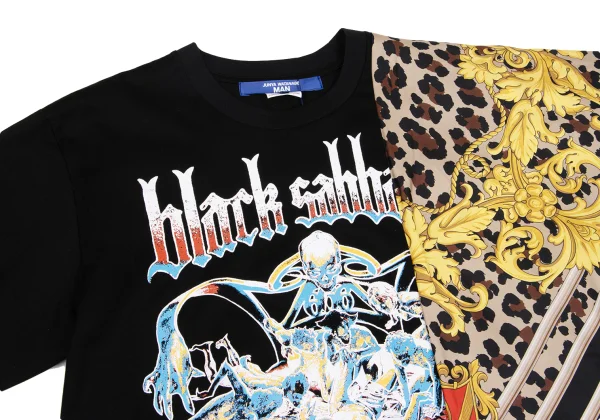 JUNYA WATANABE MAN Silk Scarf Docking Band T-shirt K-162105_003