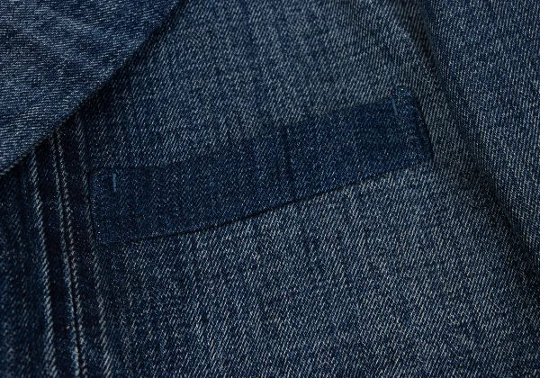 JUNYA WATANABE MAN Mesh Lining Denim Tailored Jacket K-162106_004