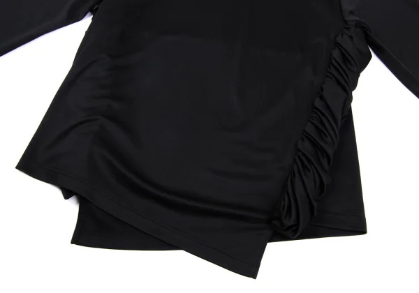 COMME des GARCONS Poly Side Frill T-shirt K-162108_011