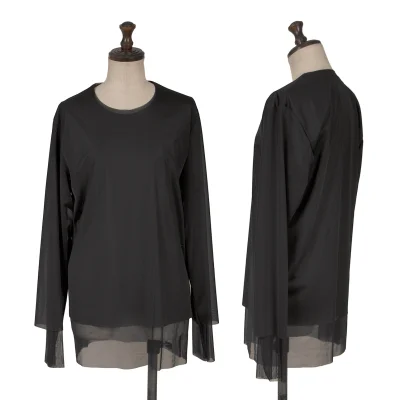 COMME des GARCONS Poly Mesh Layered T-shirt