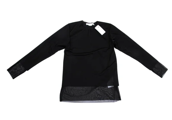 COMME des GARCONS Poly Mesh Layered T-shirt K-162109_002