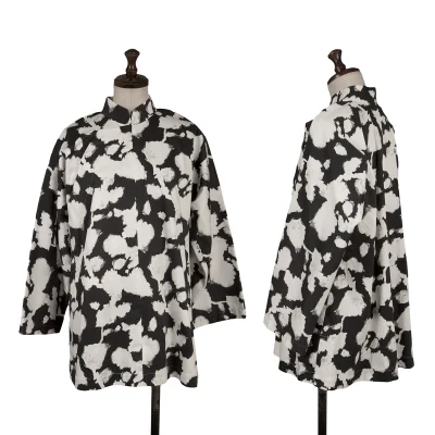 COMME des GARCONS Printed Snap Button Chinese Jacket