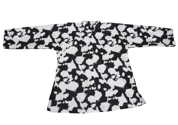 COMME des GARCONS Printed Snap Button Chinese Jacket K-162111_002