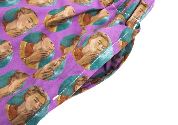 tao×Tove Jansson Dot Smoking Girl Print Wide Pants K-162117_003