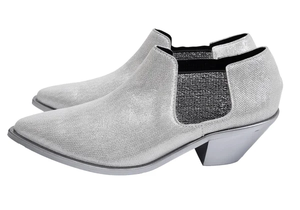 JUNYA WATANABE Glitter Leather Side Gore Heel Shoes K-162120_004
