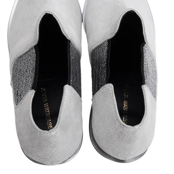 JUNYA WATANABE Glitter Leather Side Gore Heel Shoes K-162120_008