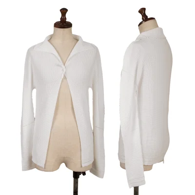 ISSEY MIYAKE me A-POC INSIDE Stretch Pleats Cardigan