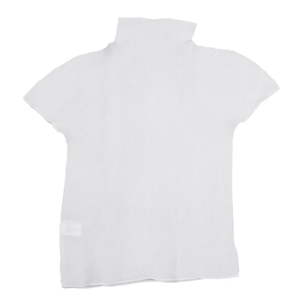 ISSEY MIYAKE me Stretch Pleated High Neck T Shirt K-162128_008