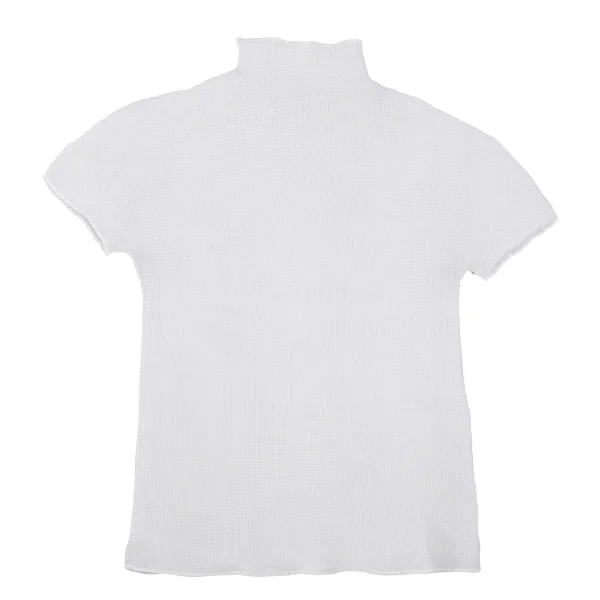 Unbranded Stretch Pleats High-neck T-shirt K-162129_002
