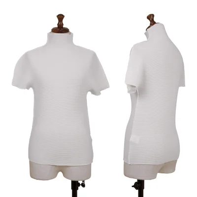 ISSEY MIYAKE me Stretch Pleats High-neck T-shirt
