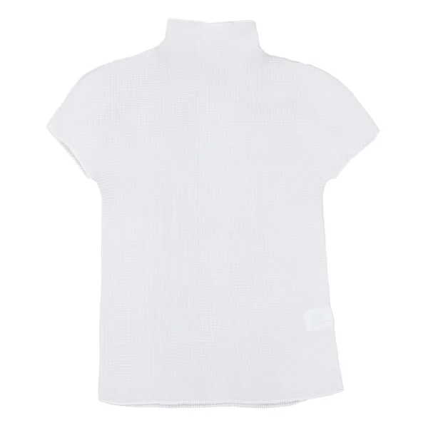 ISSEY MIYAKE me Stretch Pleated High Neck T-shirt K-162135_002