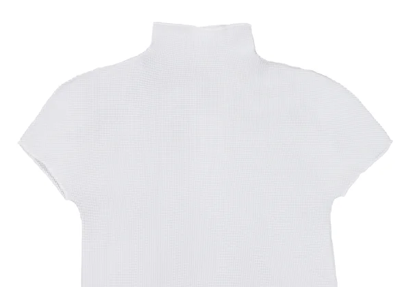 ISSEY MIYAKE me Stretch Pleated High Neck T-shirt K-162135_003