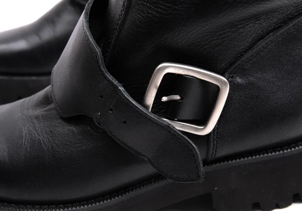 Y's Belted Leather Boots K-162138_006