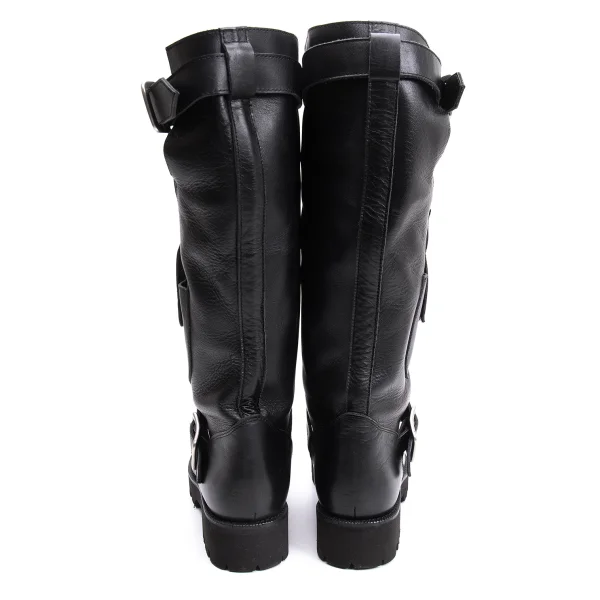 Y's Belted Leather Boots K-162138_008