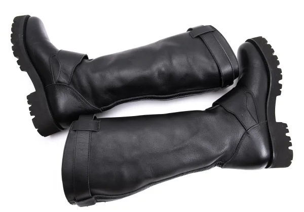 Y's Belted Leather Boots K-162138_010